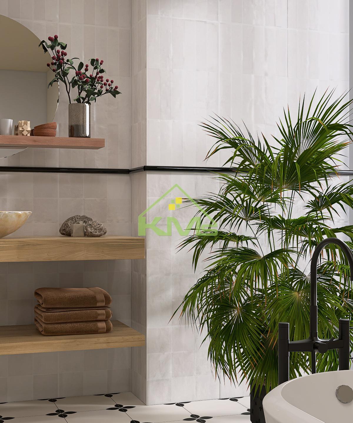 Gạch Giả Thẻ 40x80cm Thanh Mix Màu - Gạch ốp lát nhà vệ sinh - Gạch trang trí - Gạch ốp tường nghệ thuật